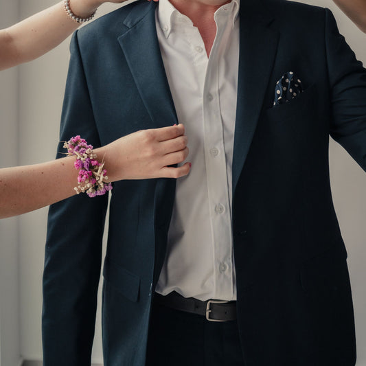 Corsage con Flores de Pradera